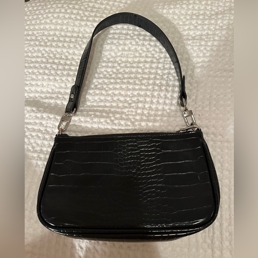 Urban outfitters black small hang bag purse with removable strap viral tiktok